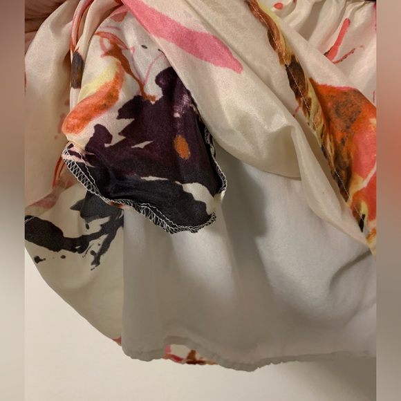 Rachel Mara - 100% Silk Short Skirt with Pockets - Picture 15 of 16